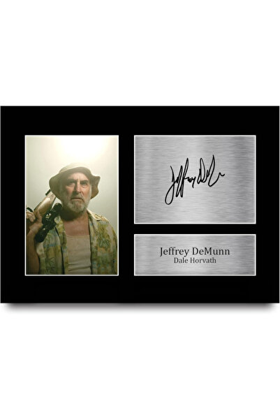 HWC Trading صورة موقعة مطبوعة لهدايا مشجعي المسلسل التلفزيوني A4 Jeffrey DeMu...