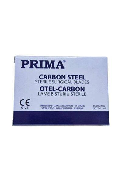 Prima Lame bisturiu Prima, otel-carbon, nr. 11, sterile, 100 buc