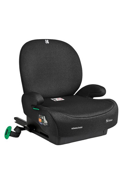 Kikka Boo Scaun auto înălțător i-Boost i-Size ISOFIX 125-150 cm - Negru