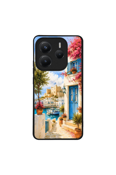 Sonique Θήκη Greek Island Muse Series για Xiaomi Redmi Note 14 5G Ροδίτικο Λι...