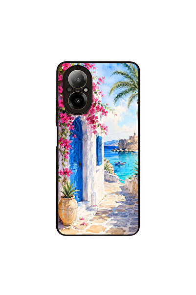 Sonique Θήκη Greek Island Muse Series για Realme C67 4G Σοκάκι Ρόδου