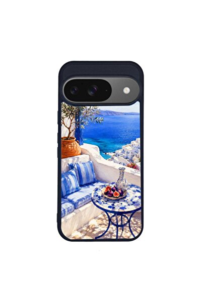 Sonique Θήκη Greek Island Muse Series για Google Pixel 9 5G Θέα του Αιγαίου
