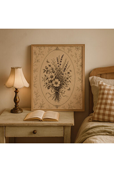 Tuba Decor Еднокомпонентна картина с дървена рамка