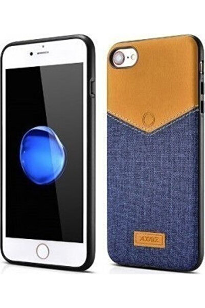 OEM Xoomz Πίσω Θήκη από Συνθετικό Δέρμα / Δέρμα Μπλε (iPhone SE 2022/2020)