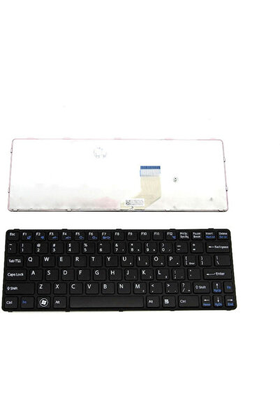 Sony Πληκτρολόγιο φορητού υπολογιστή για Vaio SVE11 χωρίς πλαίσιο σε μαύρο χρώμα
