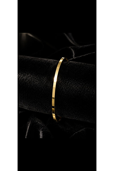 GB Sign Premium Gold İnce Bilezik