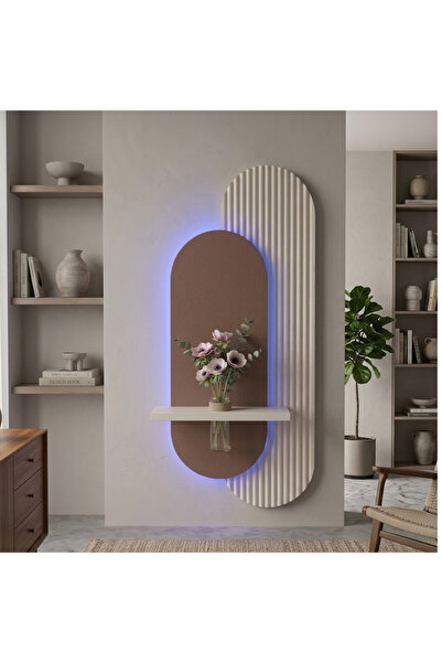 TAKIFİX Modern Ledli Duvar Tablosu | Dekoratif Panel | Gizli Aydınlatmalı | Ö...