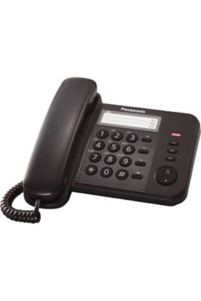 PANASONIC KX-TS520EX2 Ενσύρματο Τηλέφωνο Γραφείου Μαύρο KX-TS520EX2B