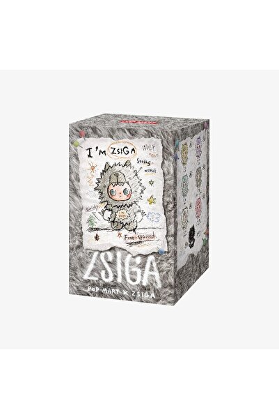 Pop Mart x Zsiga POP MART Peluş Bebek "ZSIGA - I'm Zsiga Series" (Blind Box /...