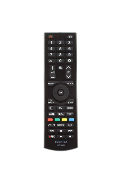 Toshiba CT‑8046 Γνήσιο Αυθεντικό Τηλεχειριστήριο για LED/LCD Τηλεοράσεις