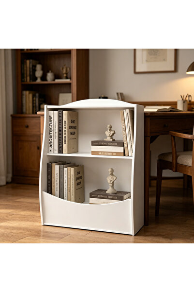 Topone1Topone1 2-tier bookshelf, floor-standing bookshelf, shelving unit, sto...