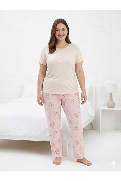 Sude HOMEWEAR Set de pijama dimensiune Plus