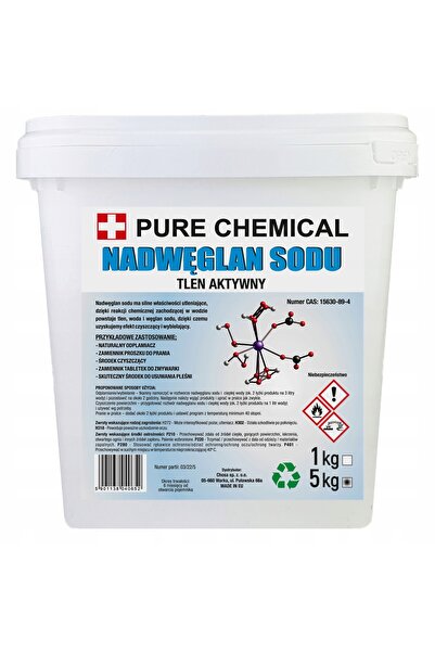 CHOSA Percarbonat De Sodiu, Pure Chemical, 5Kg, Detergent Pulbere, Inchidere ...