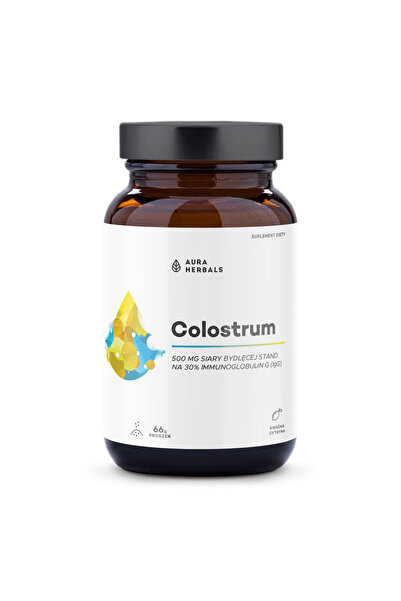 Aura Herbals Colostrum 500mg Citrină Acidă Pulbere 66g