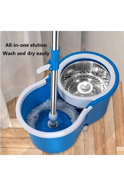 Other Set Mop Rotativ Magic Spin Cu Galeata, Storcator Inox, 2 Rezerve Microf...