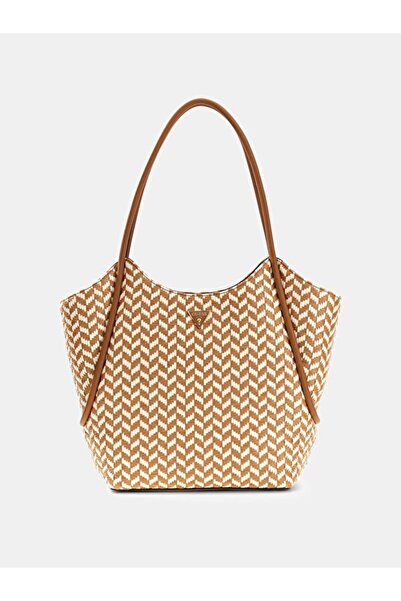 Guess Tessi 2-in-1 Women's Brown Handbag Hwwg7691230-Cgm