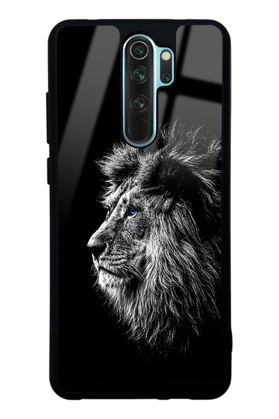 Spoyi حافظة هاتف Xiaomi Redmi Note 8 Pro بتصميم أسد لامع