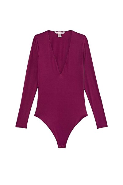 Victoria's Secret FeatherSoft™ BODYWEAR V Yakalı Body