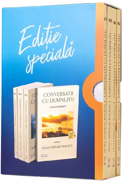 Editura For You Conversations with God (Volumes I-IV), Neale Donald Walsch - ...