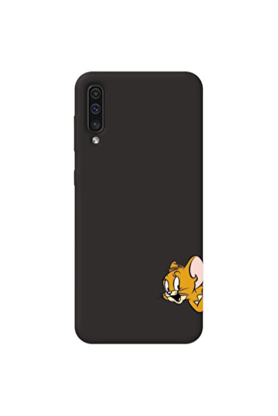 Other Samsung A70 Jerry 2 Black Colored Silicone TPU Θήκη