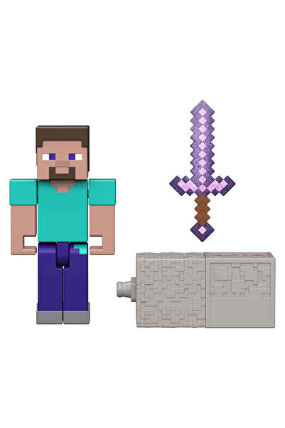 MINECRAFT Blok Oluştur Serisi Figürleri GTP08 - Steve Jjr85