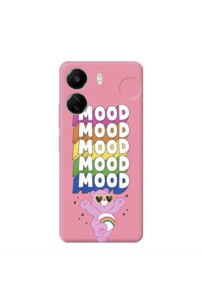 Other Xiaomi Redmi 13C Mood Pink Colored Silicone TPU Θήκη