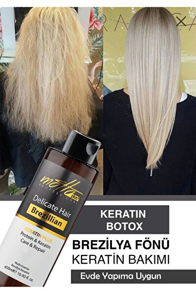 Mottó Motto+Plus Brezilya Fönü Keratin Bakımı 400ml Saç Kremi Botox Etkisi
