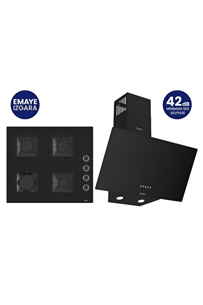 Ferre Siyah 2'li Silentart Ankastre Set SS205+D086-SA
