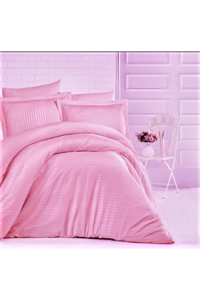 Ropi Luxury Striped Satin Bedding Sheet Set – Soft Hotel-Style Design in Eleg...