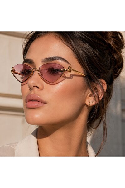 Tress Fashion Γυναικεία γυαλιά ηλίου - ροζ 64C
