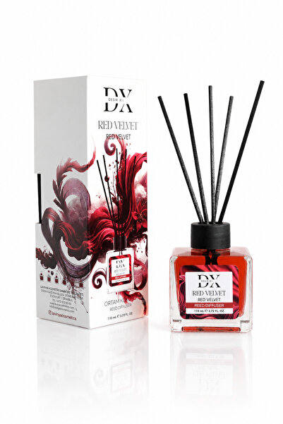DX Perfumes DX Red Velvet Difuzor de Cameră cu Bețișoare 110 ml