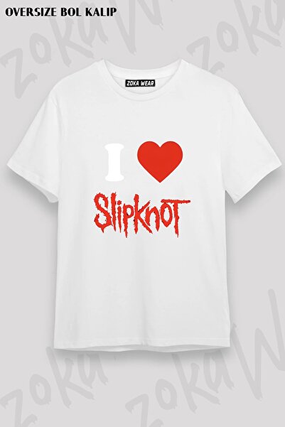 ZOKAWEAR Μπλουζάκι Unisex Loose Fit με στάμπα Slipknot v29