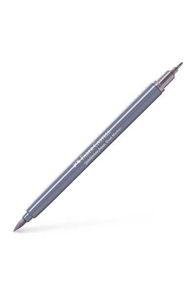 Faber Castell Marker solubil cu 2 vârfuri Goldfaber Gri Mov 279 FABER-CASTELL