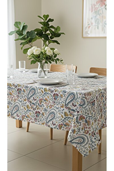 kesenegore Duck Fabric Liquid-Proof Stain-Resistant Tablecloth