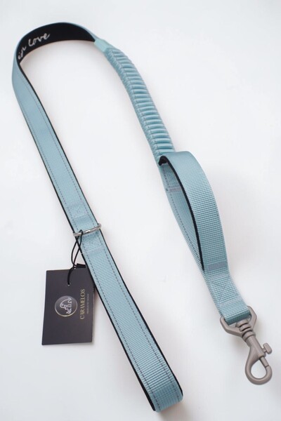 CARAMELOS Shock Absorbing Dog Leash, Anti Shock Spring Dog Leash - Sturdy Wal...
