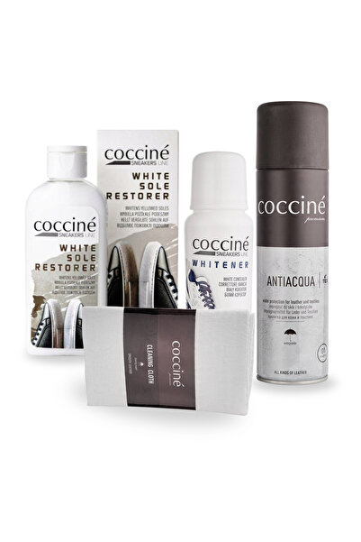 Coccine Kit de curatare si impregnare pentru adidasi, Coccine, 4 in 1, 150 ml...