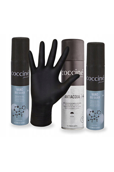 Coccine Set 4 in 1, Coccine, Nano Deo Silver, 75 ml, 2 bucati, deodorant pent...