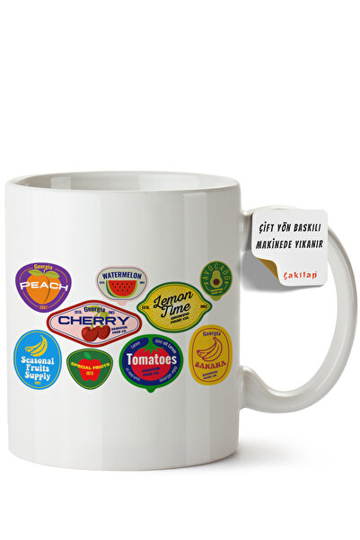 ET ERTAPASSAGE original creative designs Retro Design Printed Porcelain Mug (...