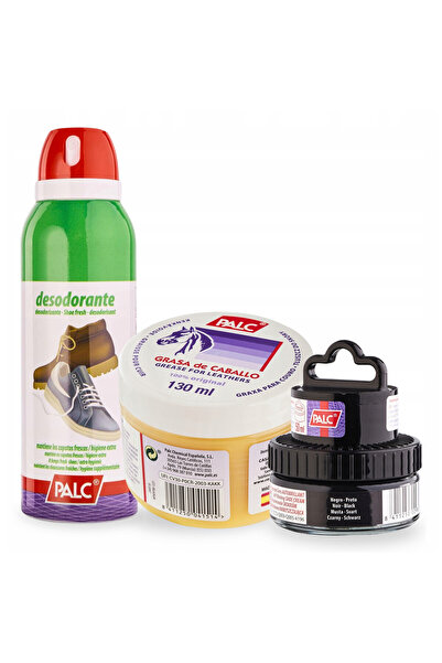 Palc Set de ingrijire a incaltamintei, pentru degete, 3 in 1, negru, pasta cr...