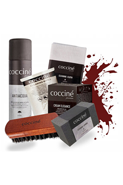 Coccine Kit de renovare a incaltamintei din piele, Coccine, 6 in 1, Multicolo...