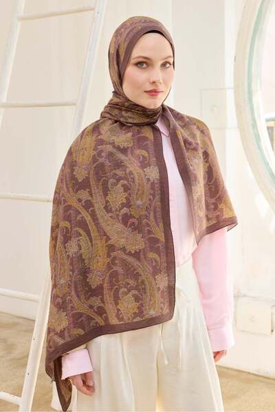 Silk Home Urban Hours Shawl Pattern Mayda Shawl