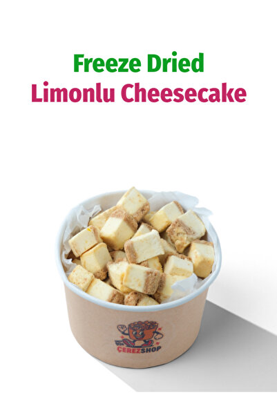 ÇITLAT ÇEREZ SHOP Freeze Dried Limonlu Cheesecake – Kurutulmuş Çıtır Cheeseca...