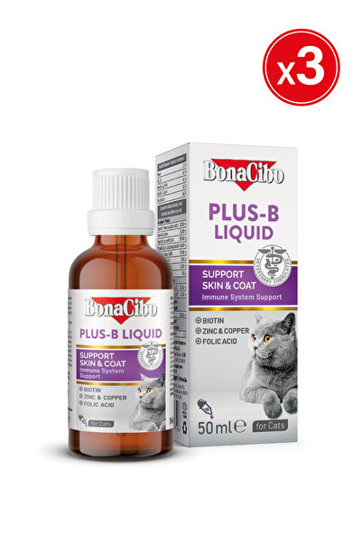 BonaCibo Plus-B Liquid For Cat 50 ml x 3