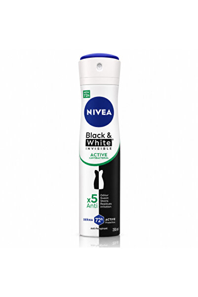 NIVEA Deodorant antiperspirant spray NIVEA ®   Negru și Alb Invisible Active,...