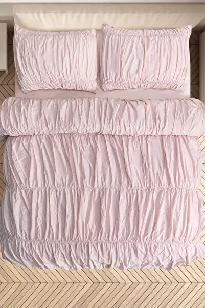 moon secret tekstil Drawstring Double Cotton Duvet Cover Set (Without Sheets)