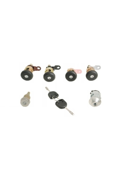 RapidAuto Set yale inchidere Ford Transit (Ve83) 1995-2000, cu chei, cu 4 but...