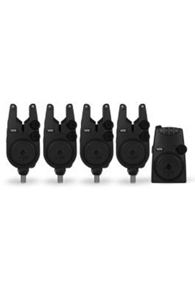 Avid Carp Set 4 senzori + statie VTX 4+1 Bite Alarm Set