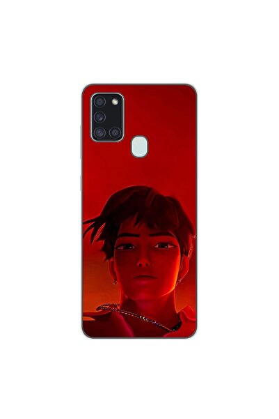 OEM Husa compatibila cu Samsung Galaxy A21s Silicon Gel Tpu Model KPop Demon ...