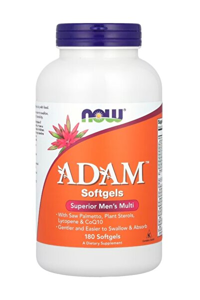 Now Supplements, ADAM Men's Multivitamin with Saw Palmetto, Plant Sterols, Ly...