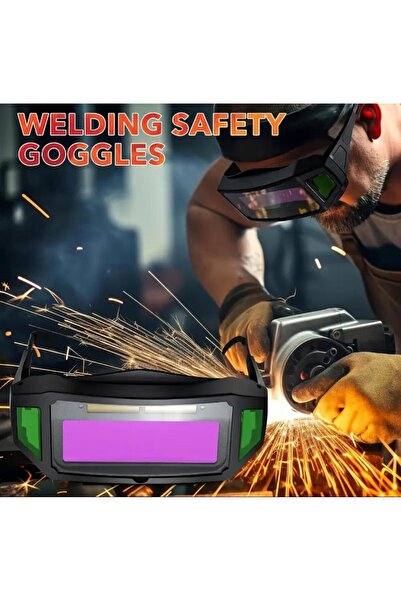 Generica Welding Glasses, Automatic Dimming Protective Glasses, Light-Operate...